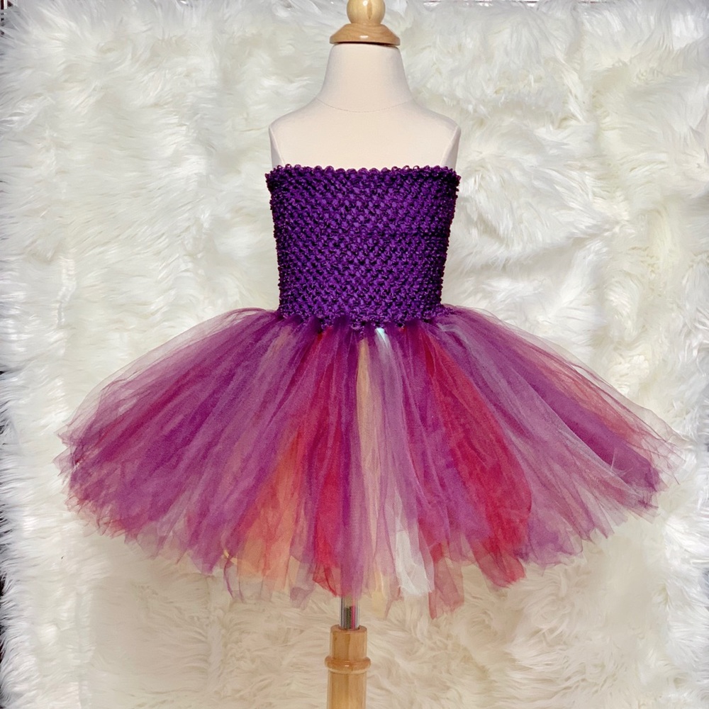 Handmade Purple Tulle Dress